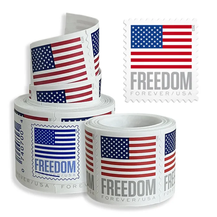 2023 U.S. Flag Forever Stamps 50 Rolls | Tool Stamps US Postage Stamps