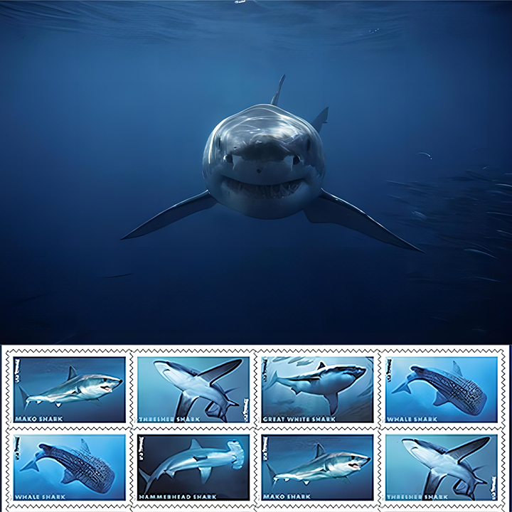 2017 Shark Forever®Stamp | Tool Stamps US Postage Stamps
