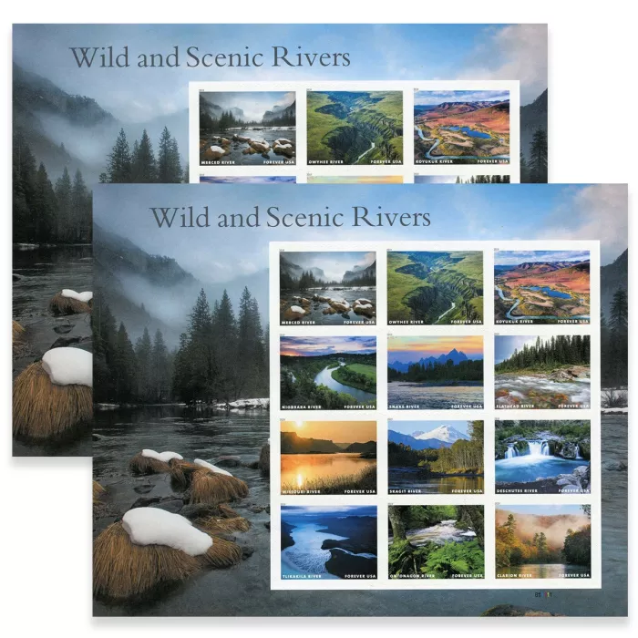 2019 Wild And Scenic Rivers Stamps - Forever Stamps