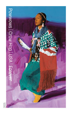 2025 Powwows Celebrating Native American Culture Stamps 100 pcs - Forever Stamps