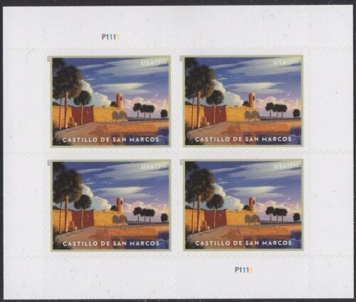 2021 Castillo De San Marcos Stamps - Forever Stamps