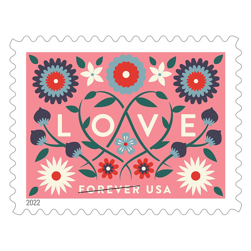 2022 Love Forever Stamps - Forever Stamps