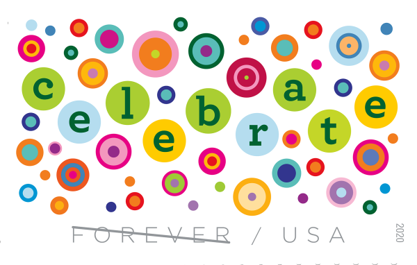 2020 Let's Celebrate! Stamps - Forever Stamps