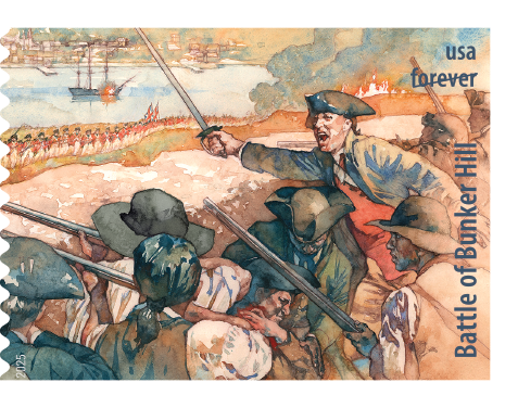 2025 Battlefields of the American Revolution Stamps - Forever Stamps